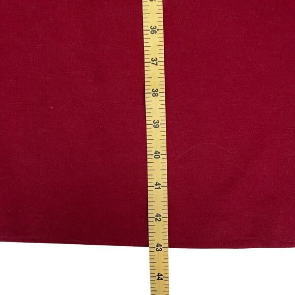 Sears Red Polo Collar Midi Dress for Work - Picture 7 of 12